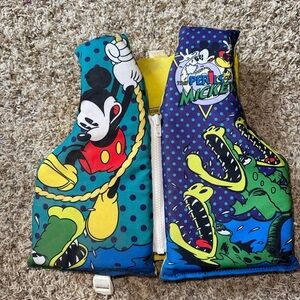 Vintage mickey mouse infant life jacket